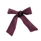 LOUD PURPLE LOGO BOW [FINAL SALE]