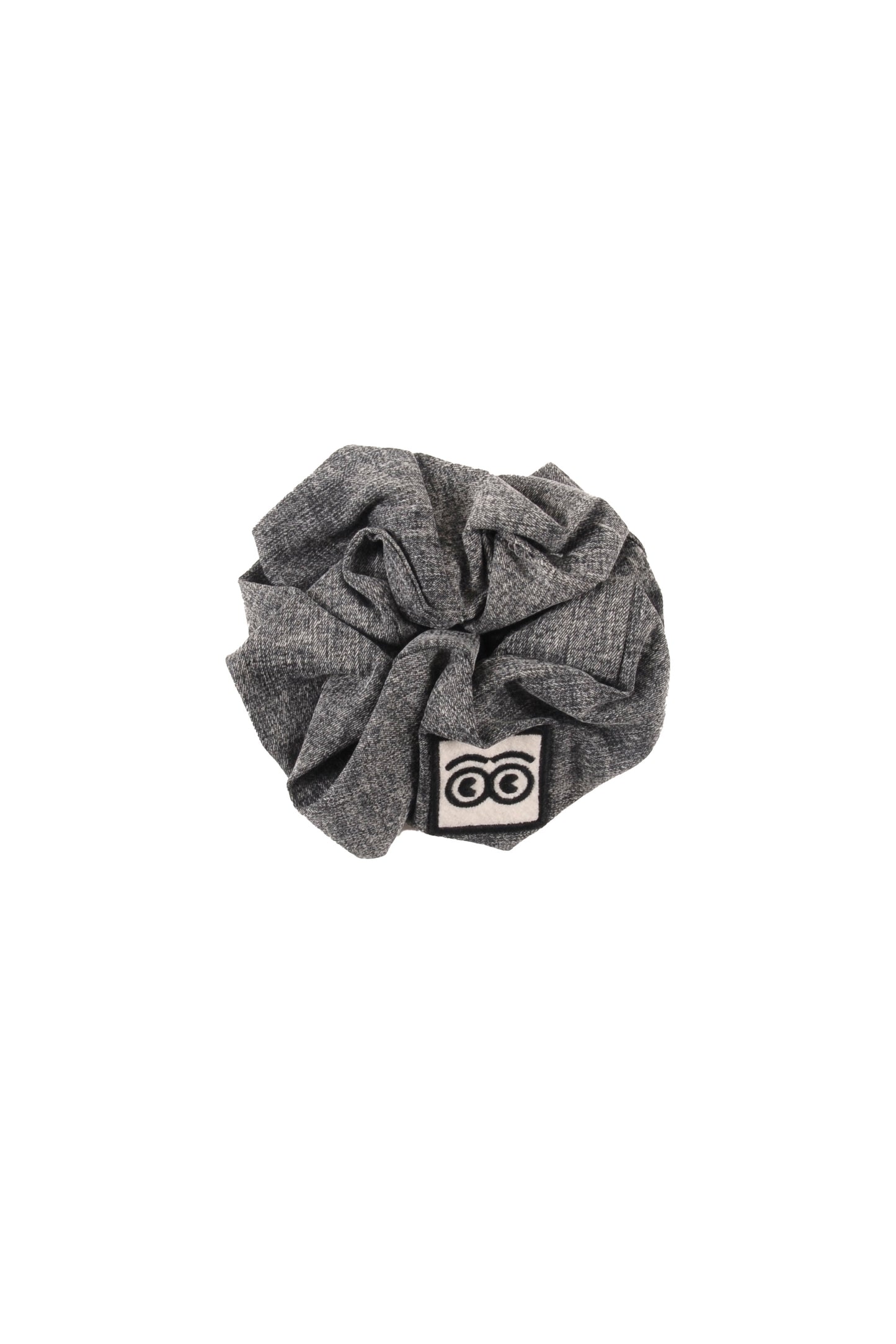 LOUD GREY WASH LOGO SCRUNCHY