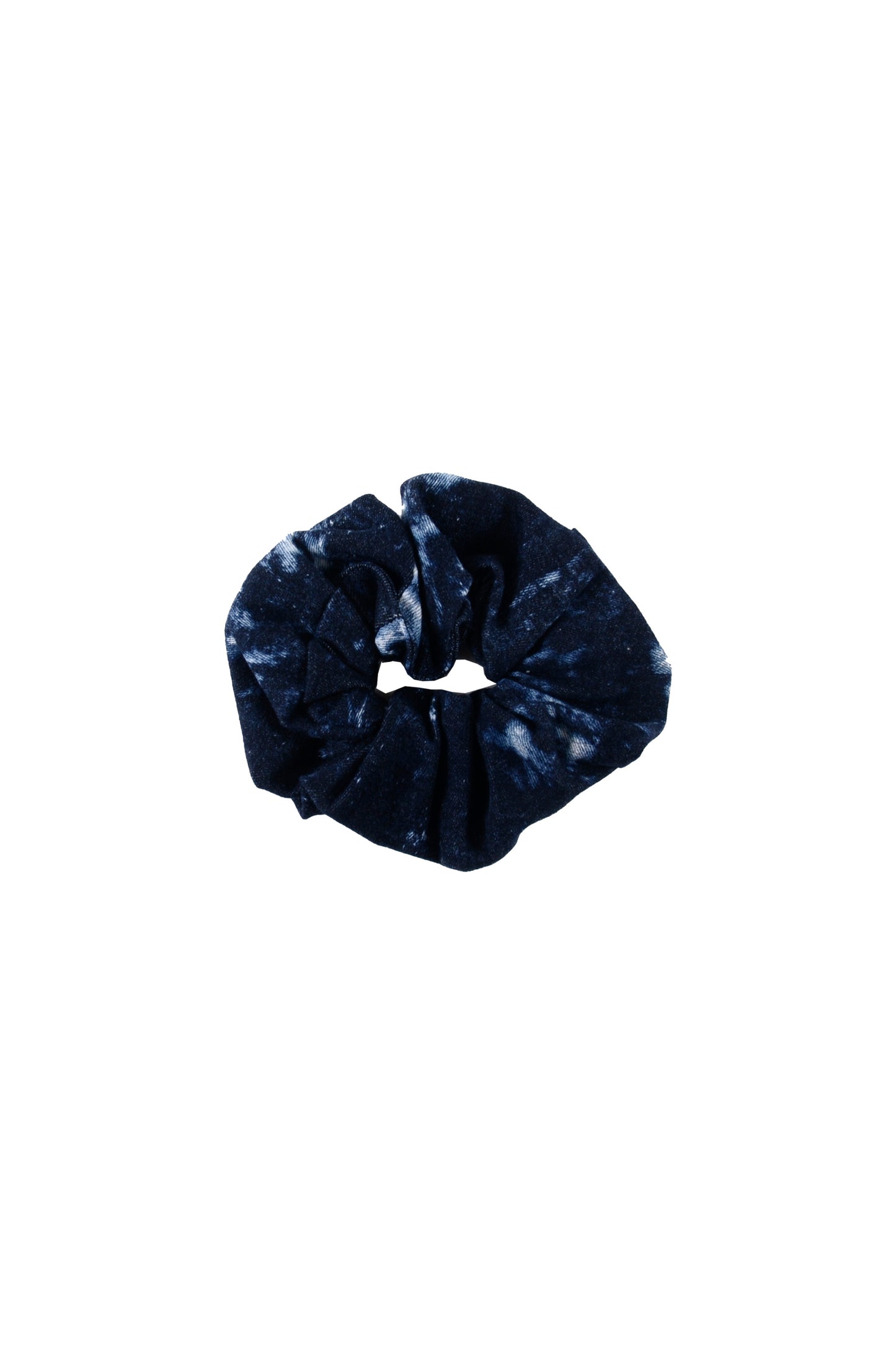 LOUD BLUE TIE DYE SCRUNCHY