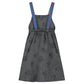 BONMOT GREY BUTTON DOWN OVERALL JUMPER