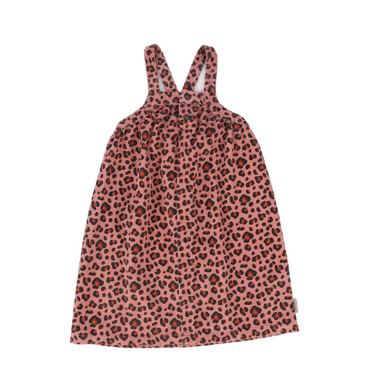 PIUPIUCHICK PINK ANIMAL PRINT CORDUROY JUMPER