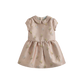 CERA UNA VOLTA DUSTY PINK BROCADE FLORAL CLUSTER DRESS