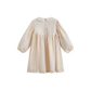 CERA UNA VOLTA PALE PINK EMBROIDERED SMOCK COLLAR DRESS