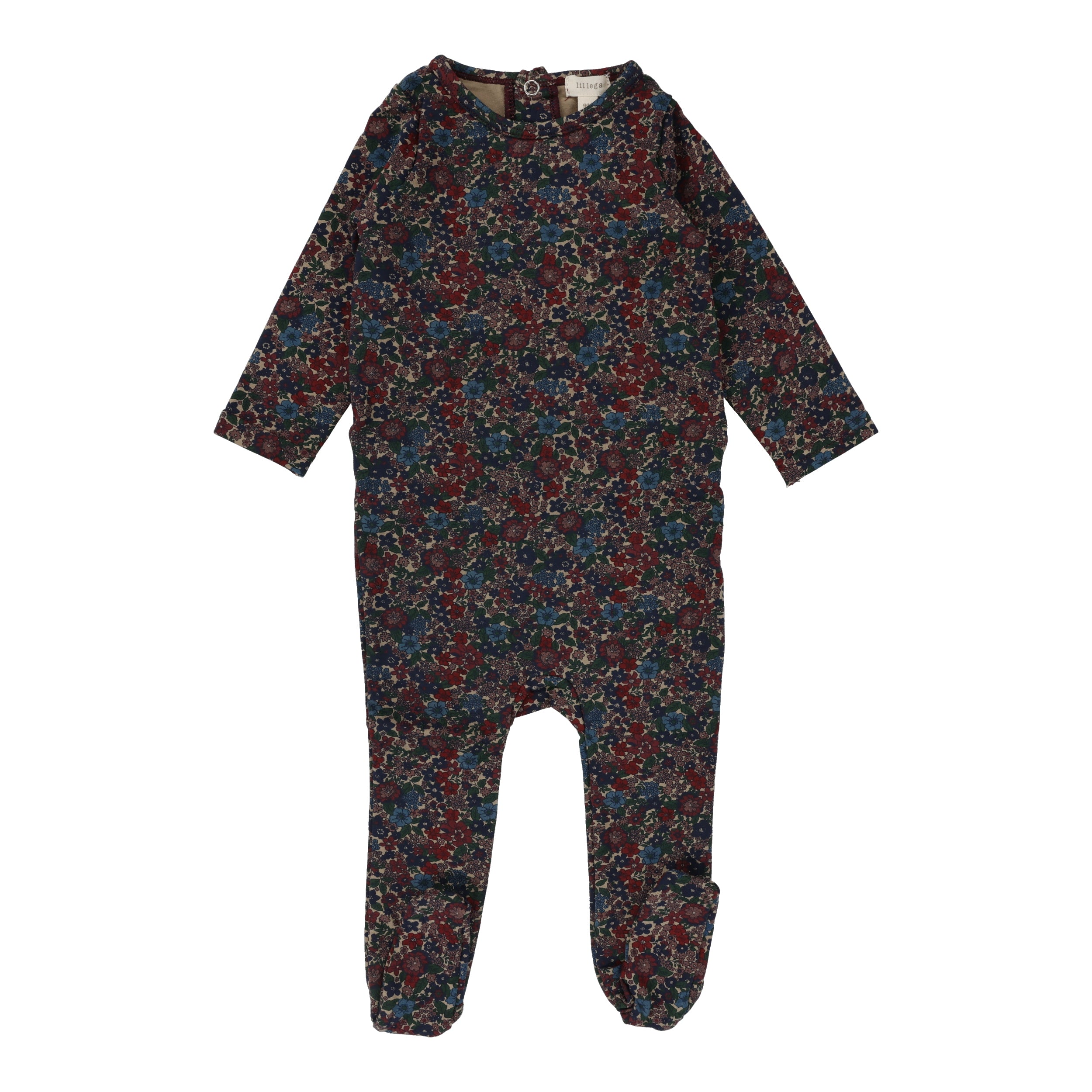 Lil Legs Floral Footie - Floral main image 0