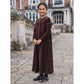 BOPOP BURGUNDY RHINESTONE STUDDED BOW MAXI DRESS