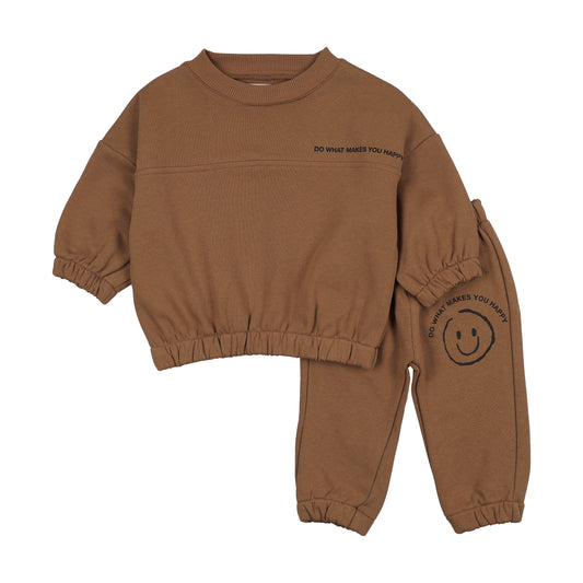 FARREN + ME AMBER FRENCH TERRY SWEATSHIRT SET