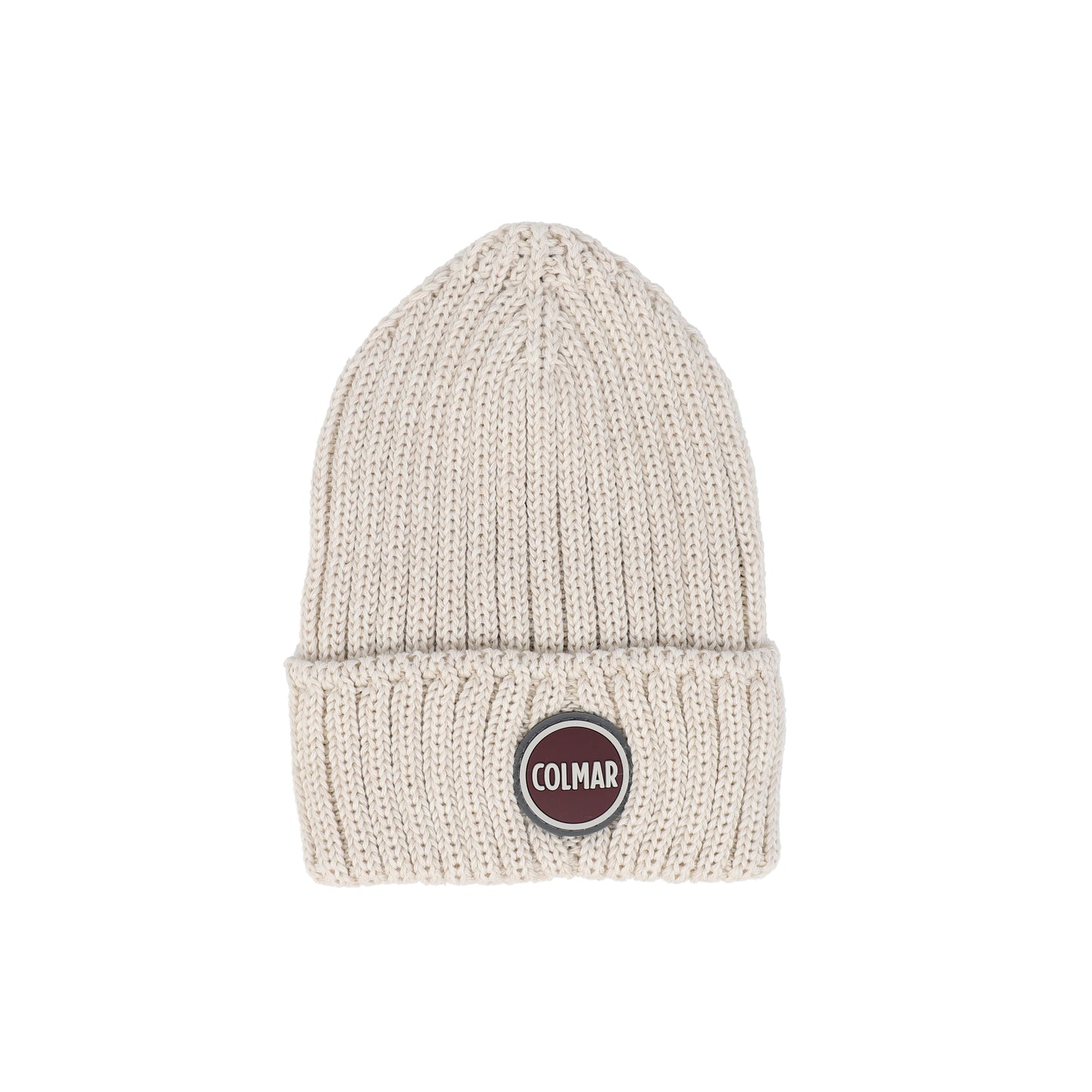 COLMAR BEIGE KNIT FOLD OVER BEANIE