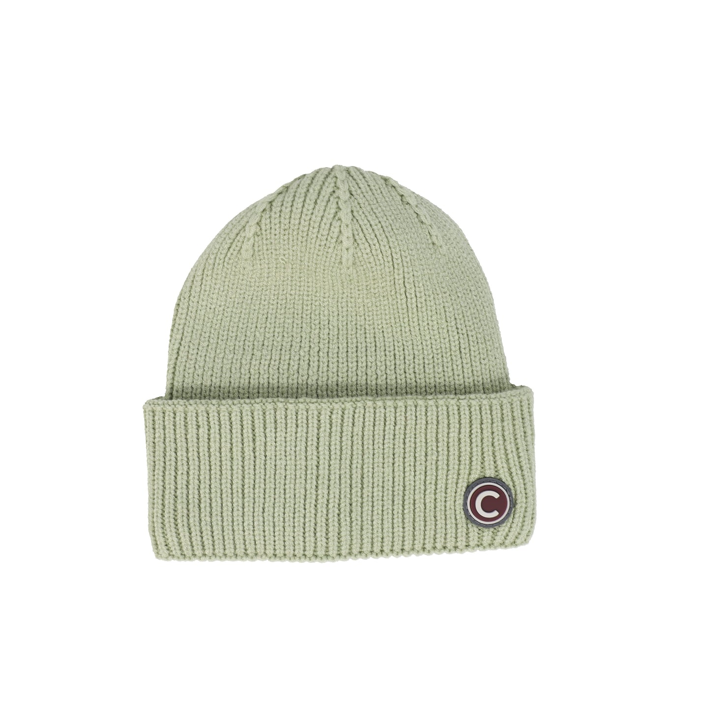 COLMAR MUTED GREEN FOLD OVER KNIT BEANIE