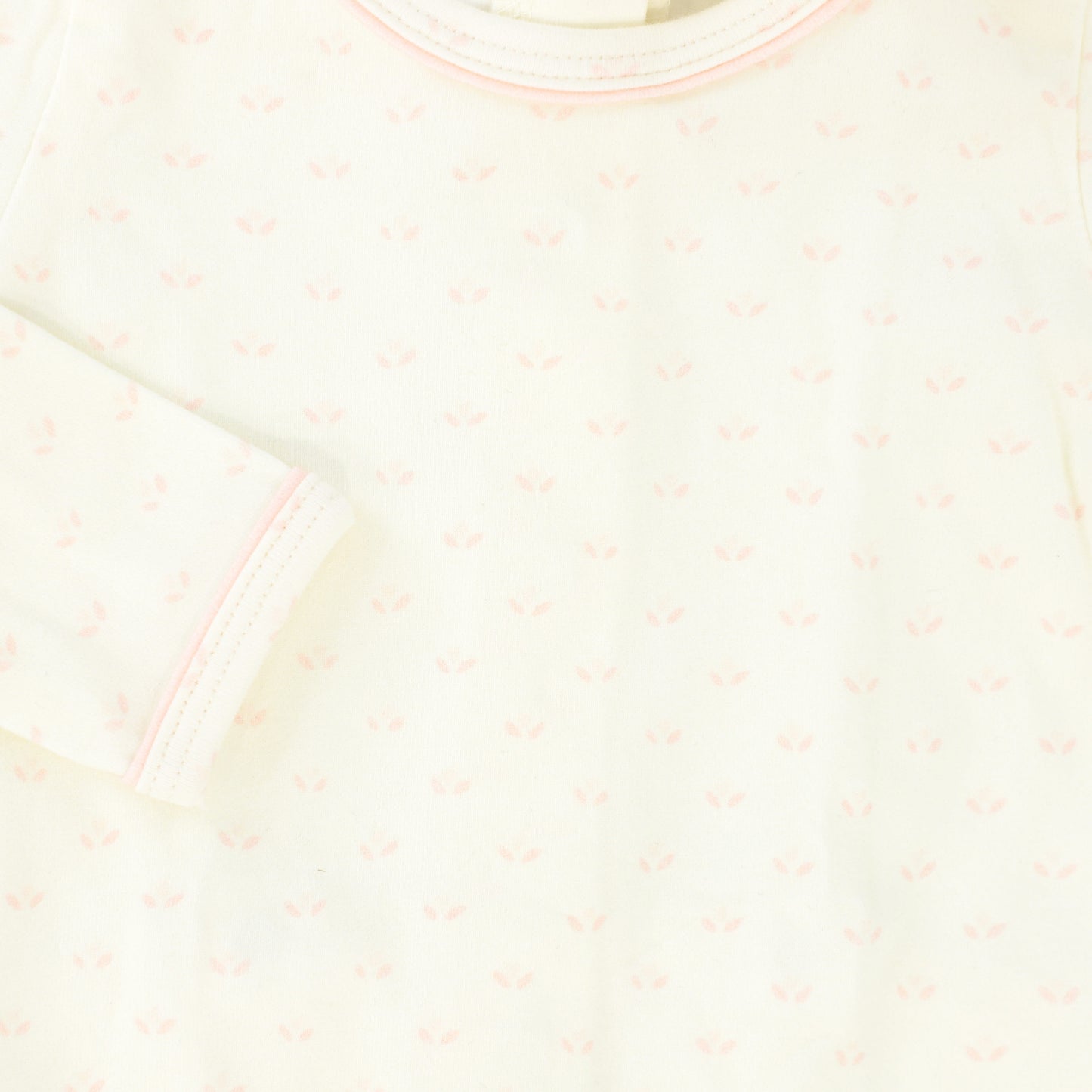 BEBE JOLEE PINK TULIP PRINT FOOTIE