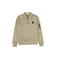 3 BUTTONS TAN SWEATSHIRT POLO [FINAL SALE]