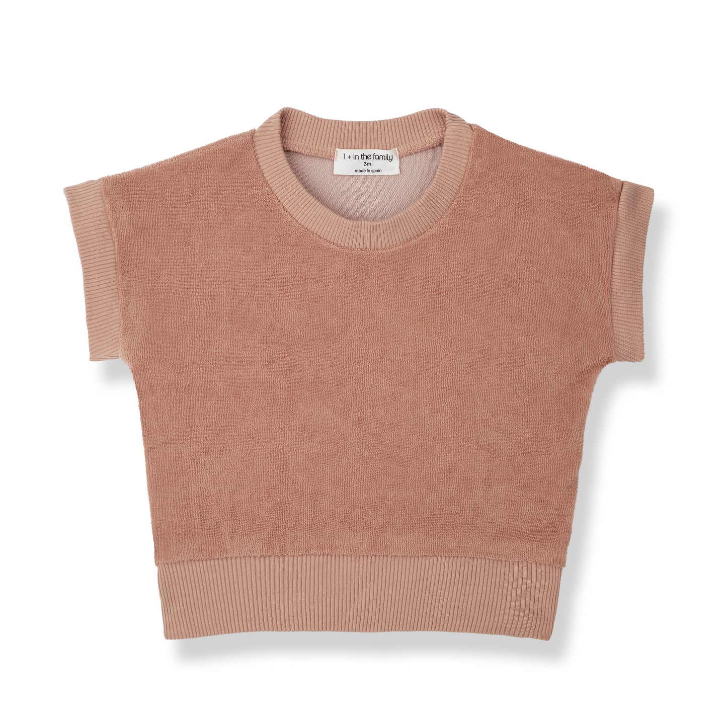 1 + IN THE FAMILY APRICOT SS TEE