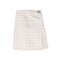 BIRINIT PETITE WHITE DESIGN MINI SKIRT