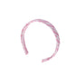 BIRINIT PETITE PINK FLORAL STRIPED HEADBAND