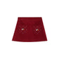 BIRINIT PETIT BURGUNDY CORDUROY POCKET SKIRT