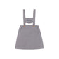 BIRINIT PETIT GREY TEXTURED H-BACK JUMPER