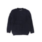 BELATI NAVY EMBOSSED LOGO KNIT SWEATER