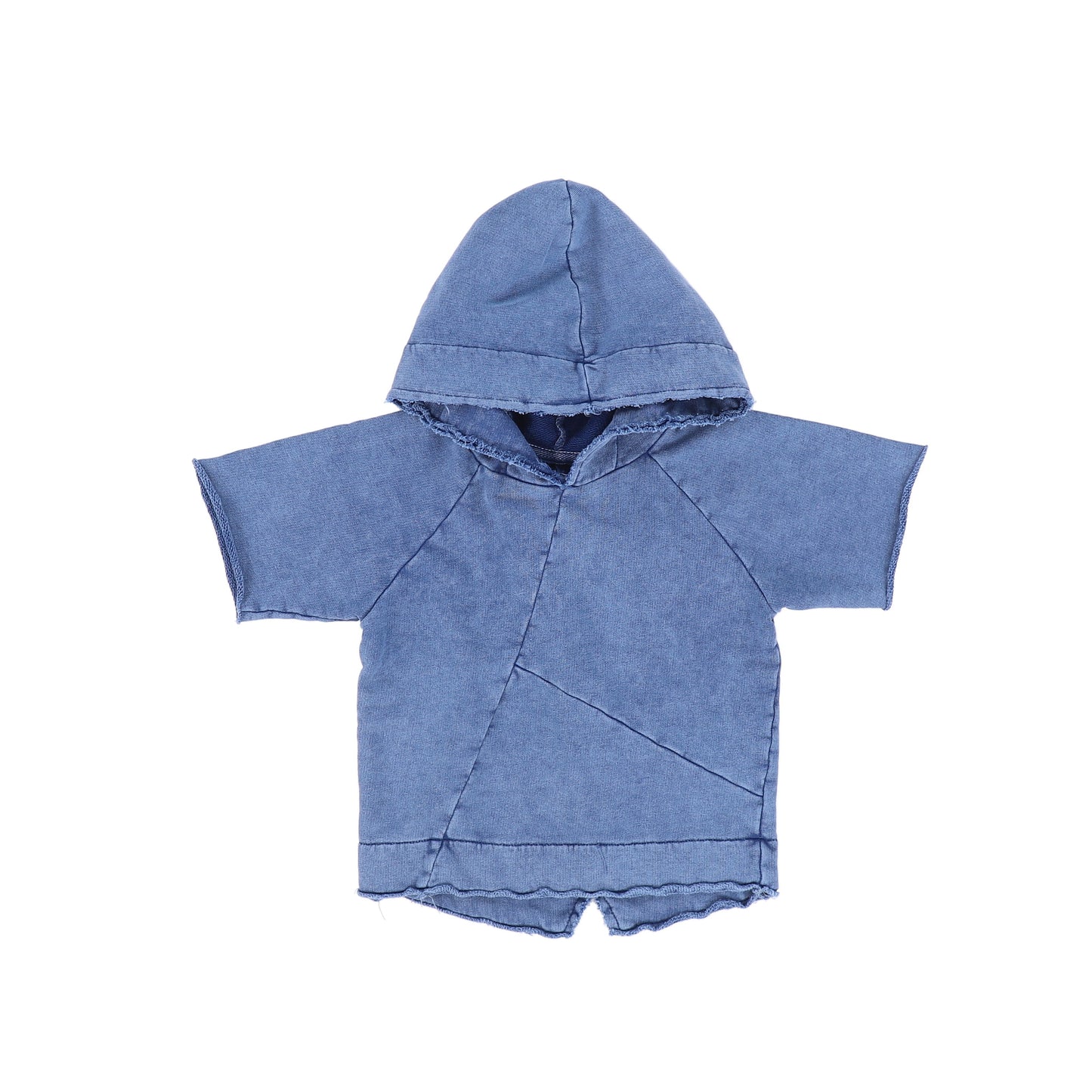 BOOSO DEEP BLUE HOODED SWEATSHIRT