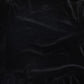 BAMBOO BLACK VELOUR V PLEAT MAXI DRESS
