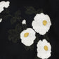 VALENTINA BLACK FLOWER EMBROIDERED SWEATER MAXI DRESS