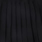 BAMBOO BLACK KNIT DROP PLEAT SKIRT