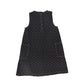 BACE COLLECTION BLACK PRINTED DENIM JUMPER