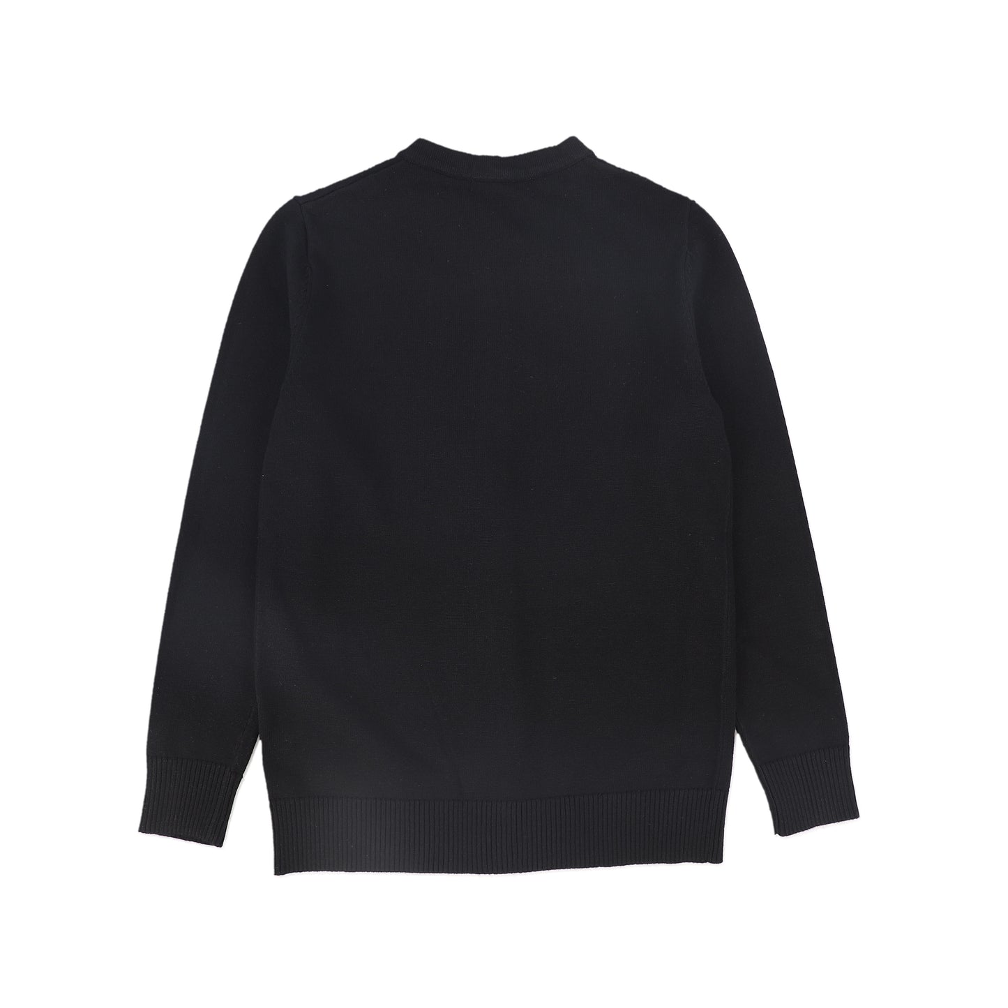 VALENTINA BLACK SCATTERED EMBROIDERY CARDIGAN