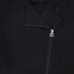DKNY BLACK SIDE ZIPPER JACKET