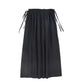 VALENTINA BLACK TAFFETA MAXI CIRCLE SKIRT