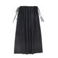 VALENTINA BLACK TAFFETA MAXI CIRCLE SKIRT