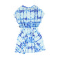 MINIKID BLUE TIE DYE WAISTED DRESS