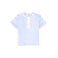 PERNILLE BLUE STRIPE BUTTON SHIRT