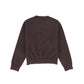 LE BOURDON BROWN TRIM BORDER SWEATER