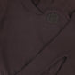 LE BOURDON BROWN WRAP NECK SWEATER LEGGINGS SET