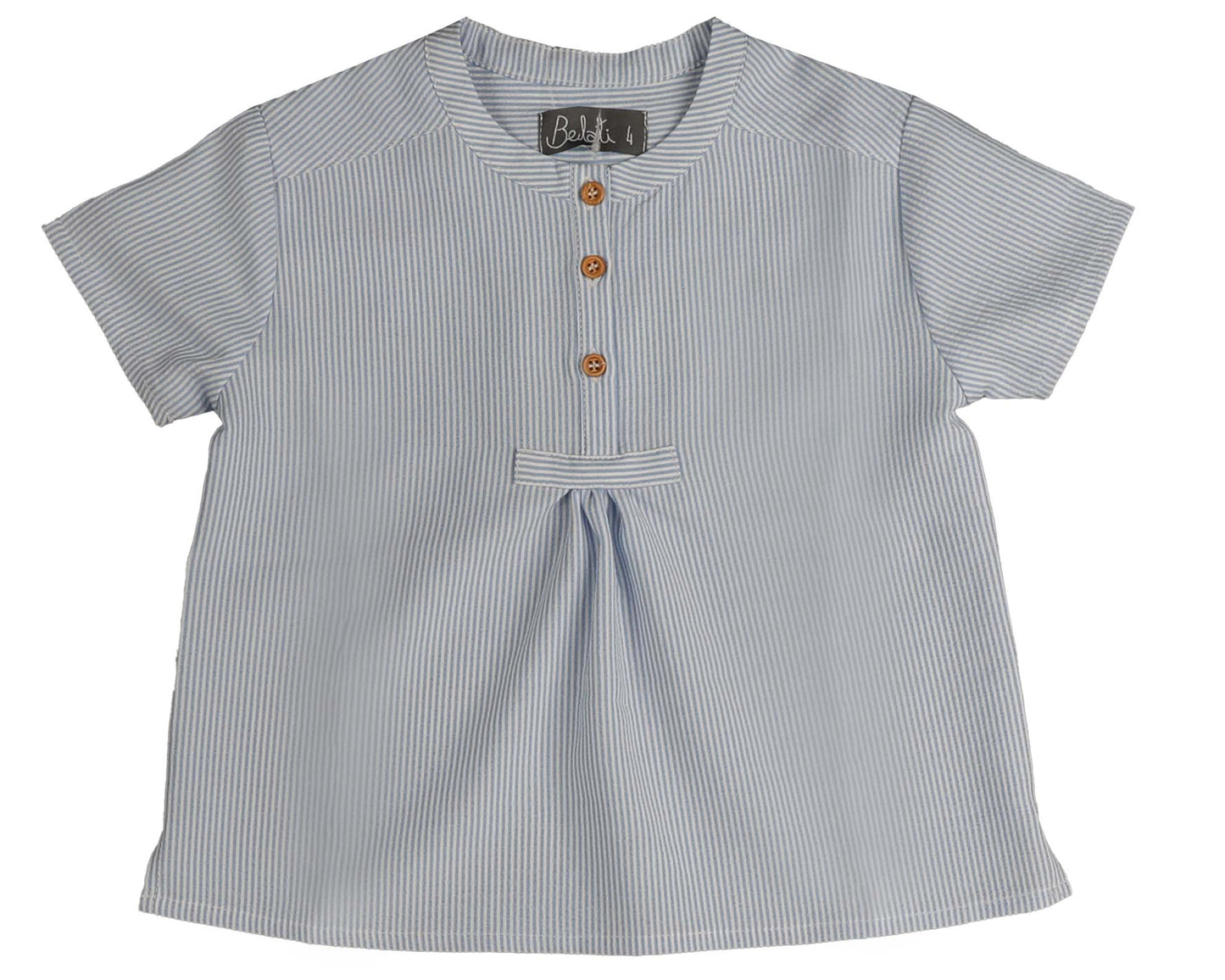 BELATI LIGHT BLUE STRIPED SHIRT [FINAL SALE]