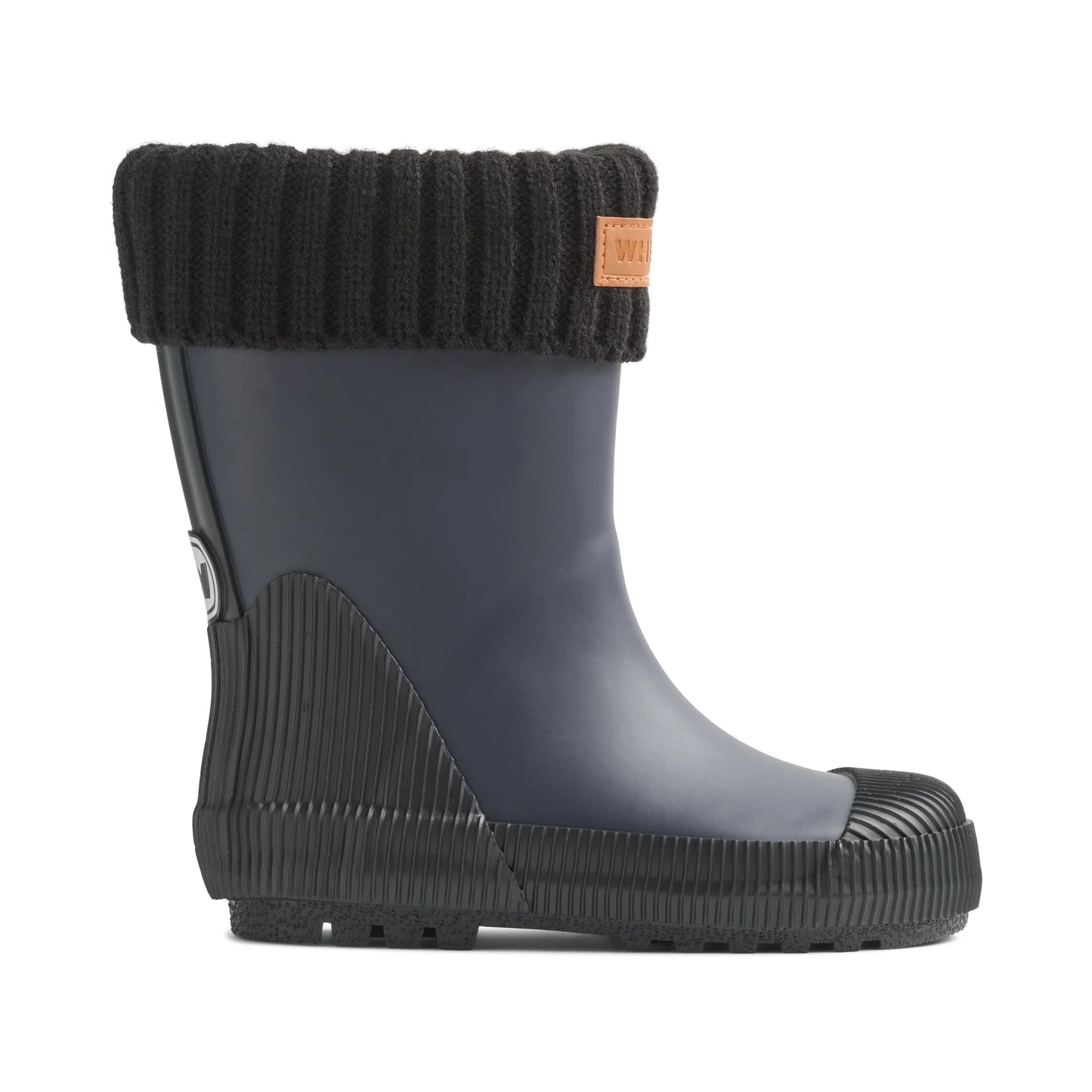 WHEAT NAVY RUBBER BOOTS