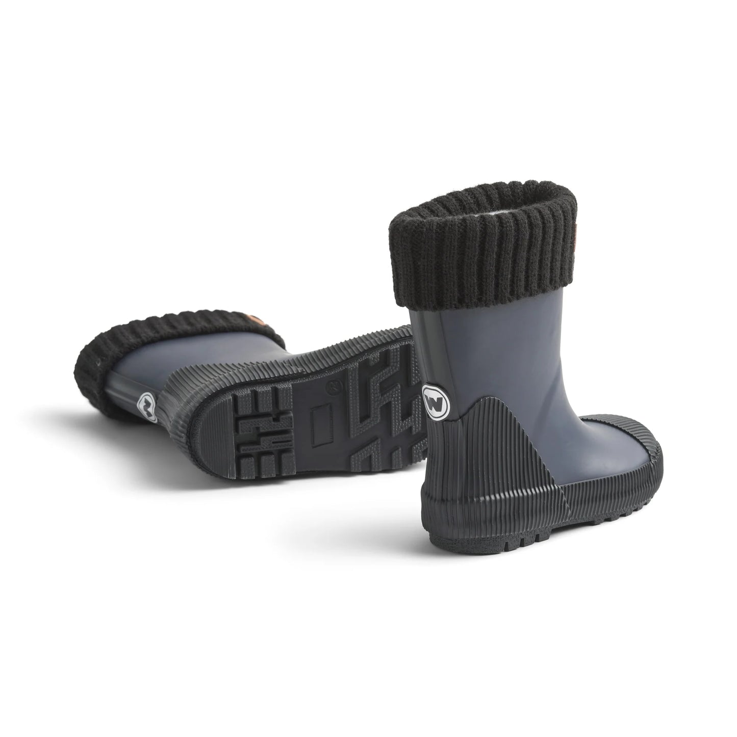 WHEAT NAVY RUBBER BOOTS