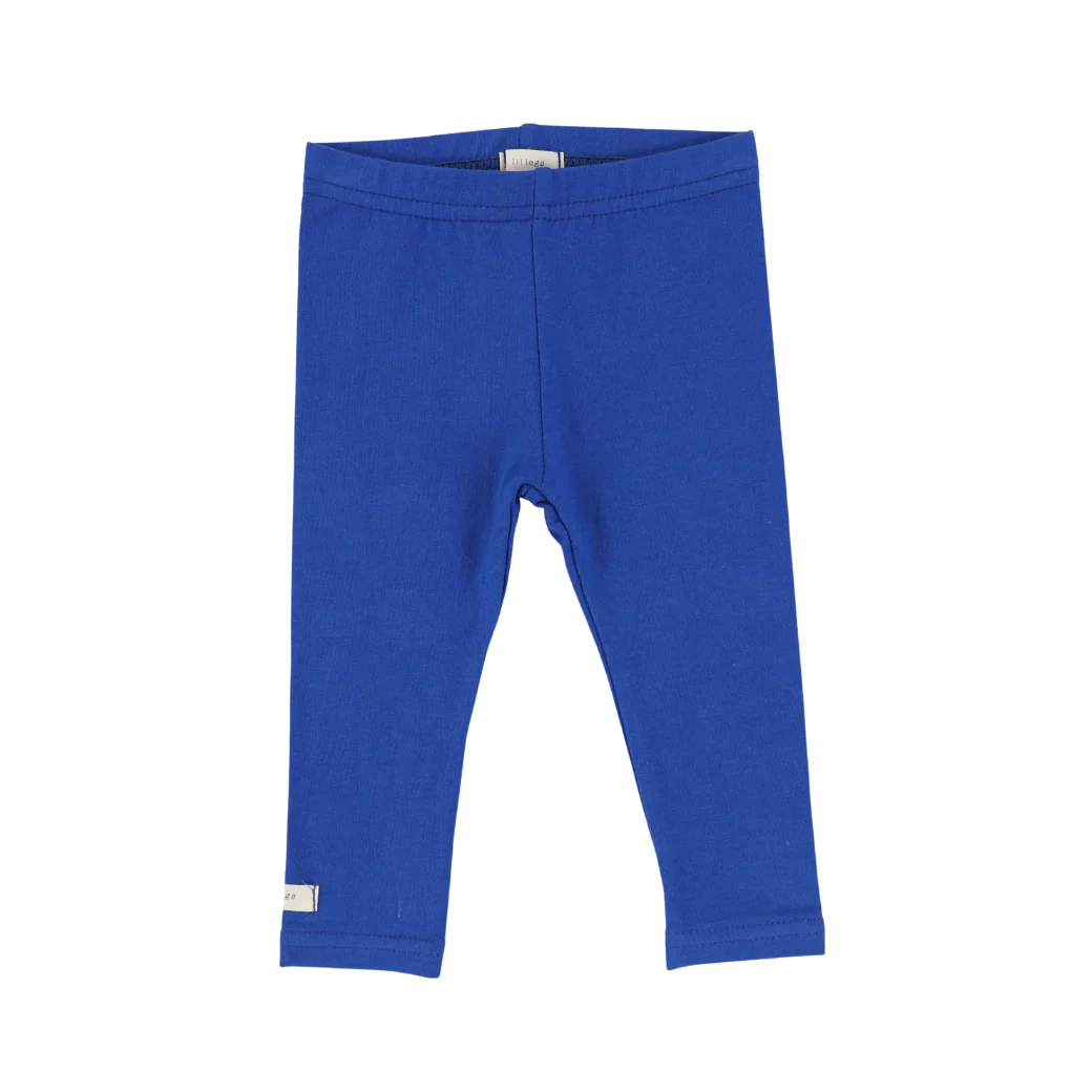 LIL LEGS COBALT LEGGINGS