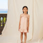 BEBE ORGANIC PINK BOW STRAP JUMPER [FINAL SALE]
