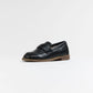 TANNERY & CO BLACK PENNY LOAFERS