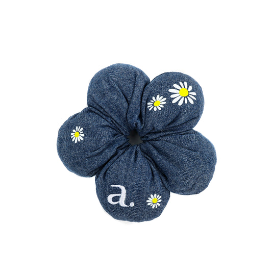 ARCHI BLUE DENIM SCRUNCHIE [FINAL SALE]