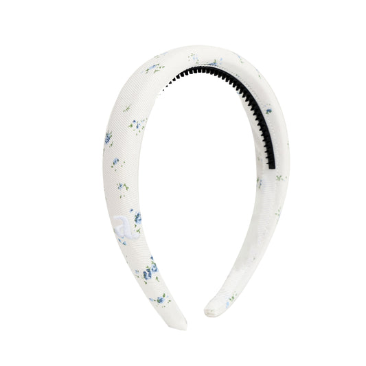 ARCHI BLUE FLORAL HEADBAND [FINAL SALE]