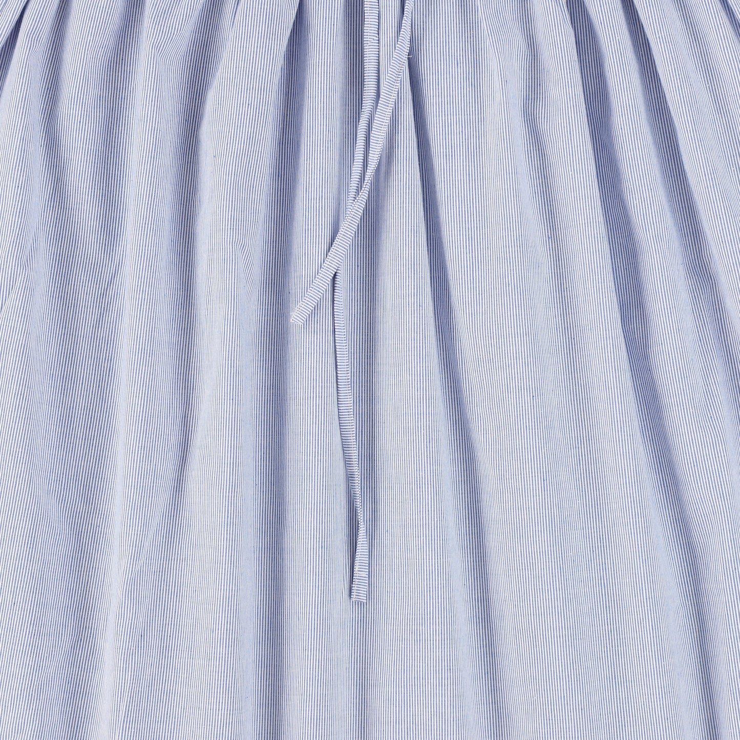 BAMBOO BLUE STRIPED SEERSUCKER MAXI DRESS [FINAL SALE]
