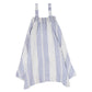 BACE COLLECTION BLUE STRIPE ASYMMETRICAL MAXI JUMPER [FINAL SALE]