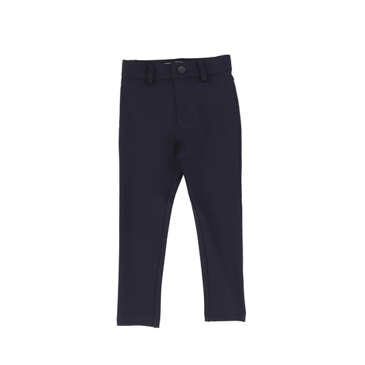 HARPER JAMES NAVY KNIT STRETCH PANT