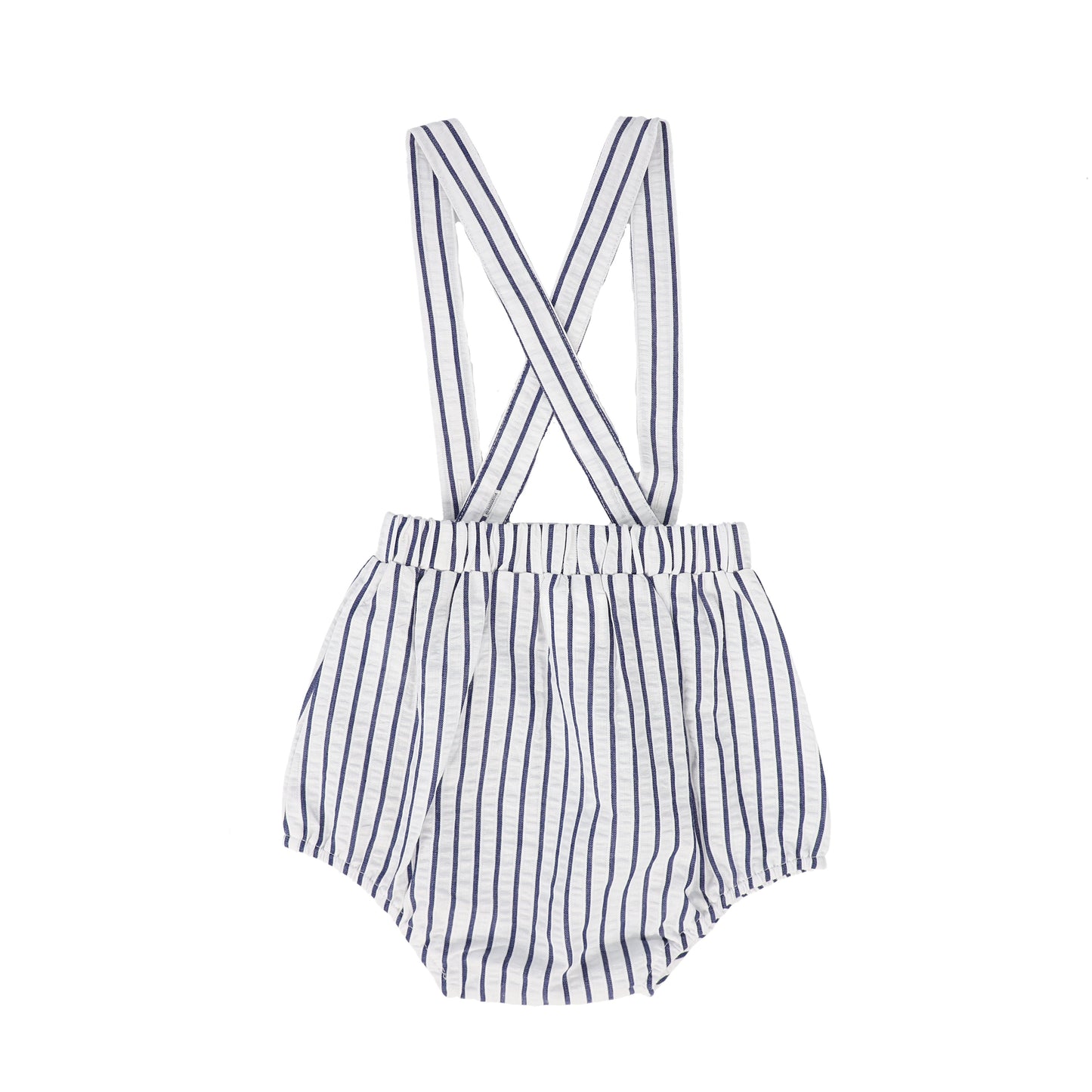 BACE COLLECTION NAVY/WHITE THICK STRIPED BLOOMER