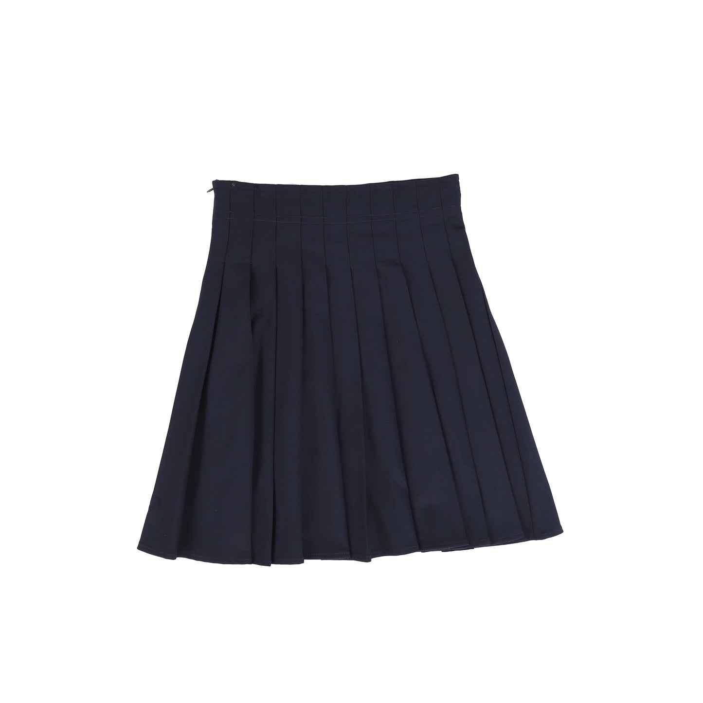 ONE CHILD NAVY PLEATED SIDE ZIPPER SKIRT [FINAL SALE]