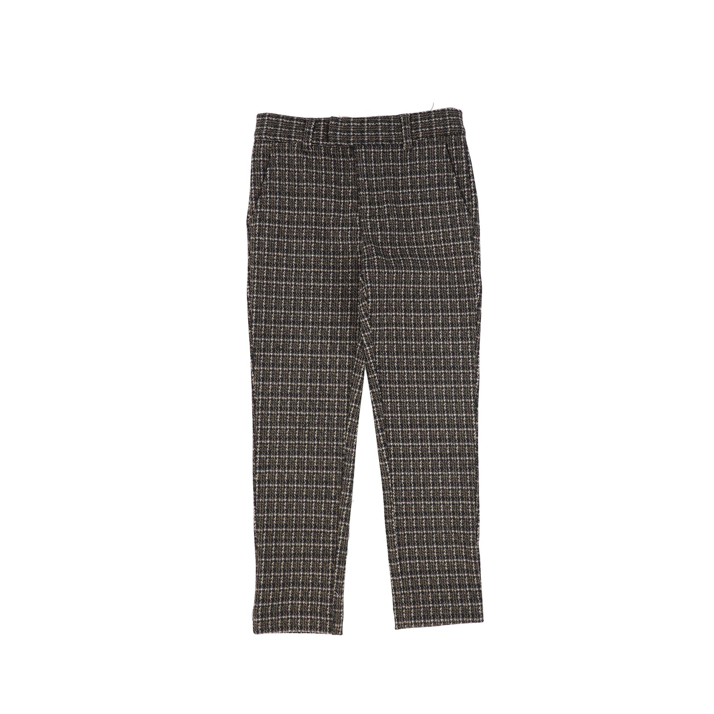 HARPER JAMES MULTI CHECKERED WOOL PANTS [FINAL SALE]