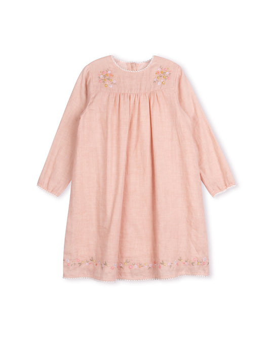 Pink Babydoll Dress - Chiara