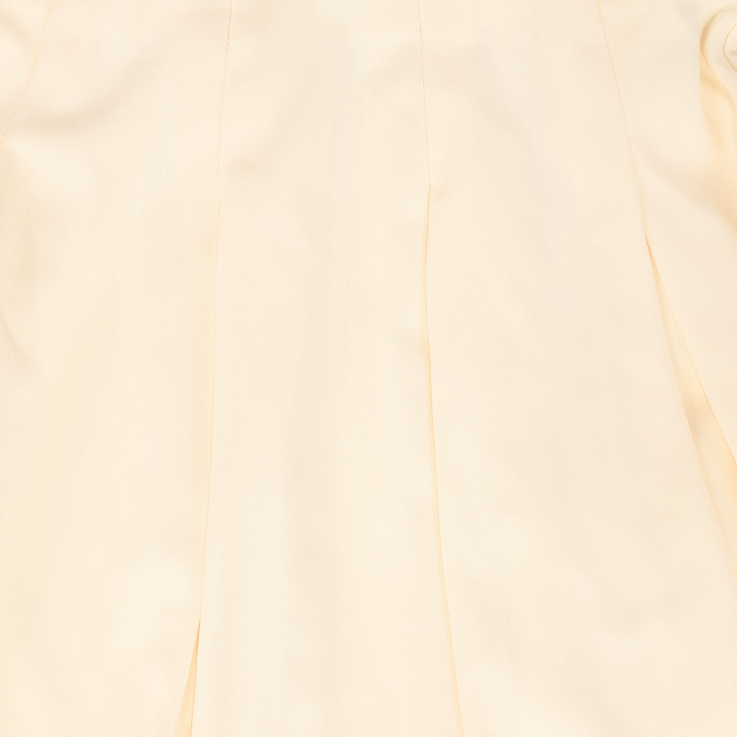 Bace Collection Cream Scallop Pleated Skirt [FINAL SALE]