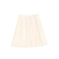 Bace Collection Cream Scallop Pleated Skirt [FINAL SALE]